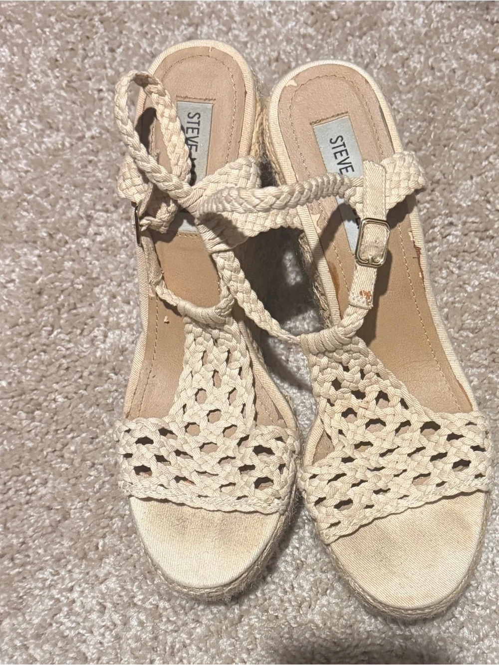 Steve Madden braided espadrille